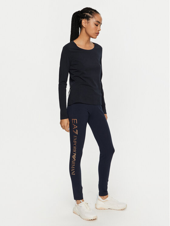 EA7 Emporio Armani EA7 Emporio Armani Leggings 8NTP63 TJ01Z 1562 Tamnoplava Slim Fit