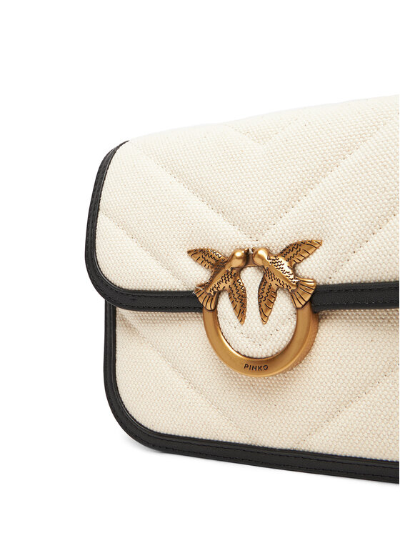 PINKO PINKO Сумка Love Box Bag Fl Mini PE 25 PLTT 104297 A2C7 Бежевий
