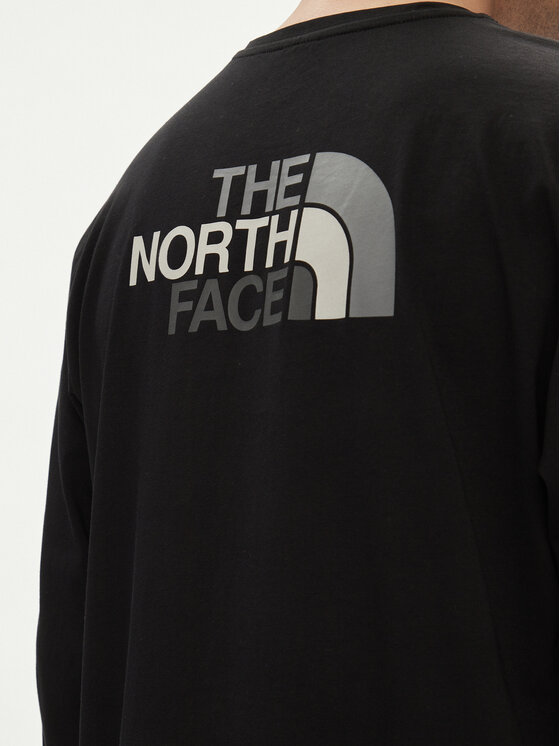 The North Face The North Face Hosszú ujjú Easy NF0A87N8 Fekete Regular Fit