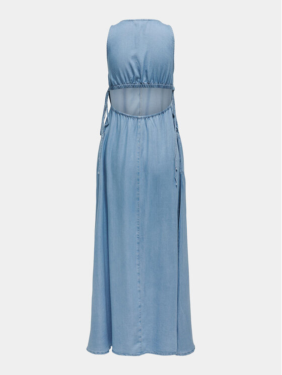 ONLY ONLY Rochie de vară Brighton 15318546 Albastru Loose Fit