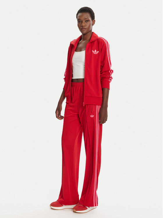 adidas adidas Jogginghose adicolor Classic Firebird JW1225 Rot Loose Fit
