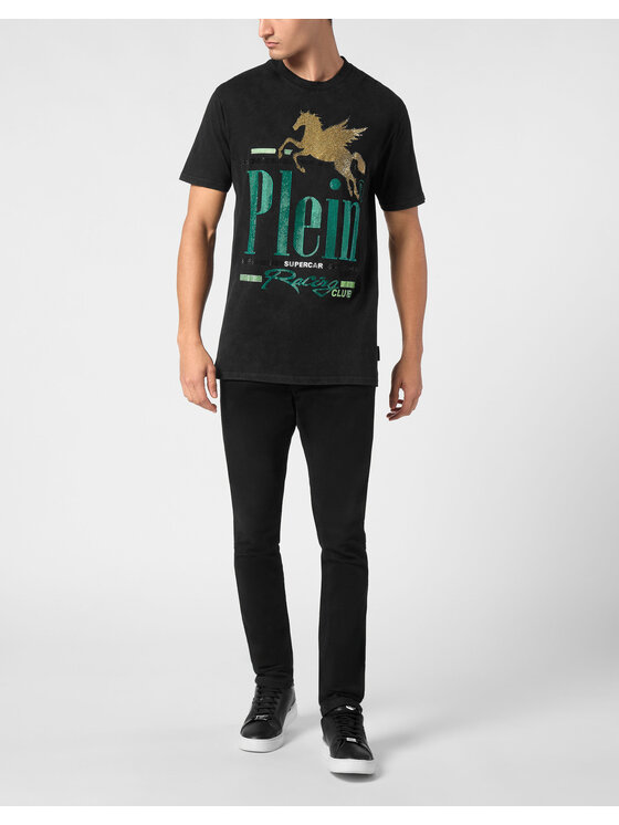 PHILIPP PLEIN PHILIPP PLEIN T-shirt 21087 Nero Regular Fit