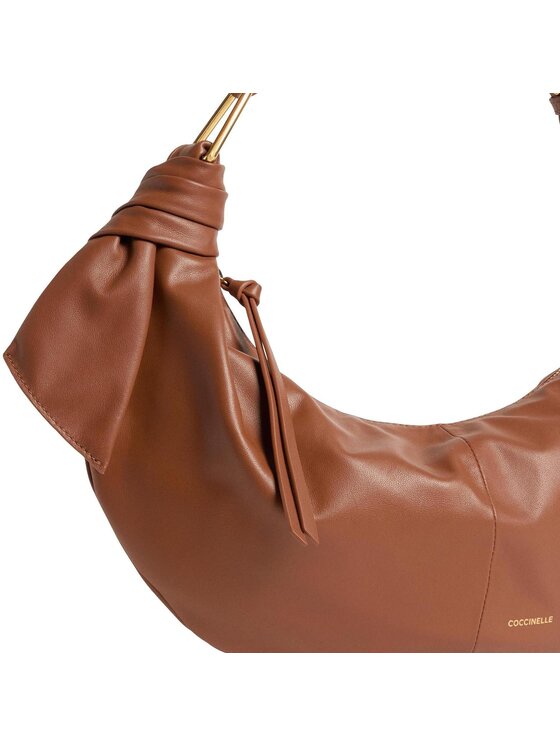 Coccinelle Coccinelle Torebka Furoshiki medium Brązowy