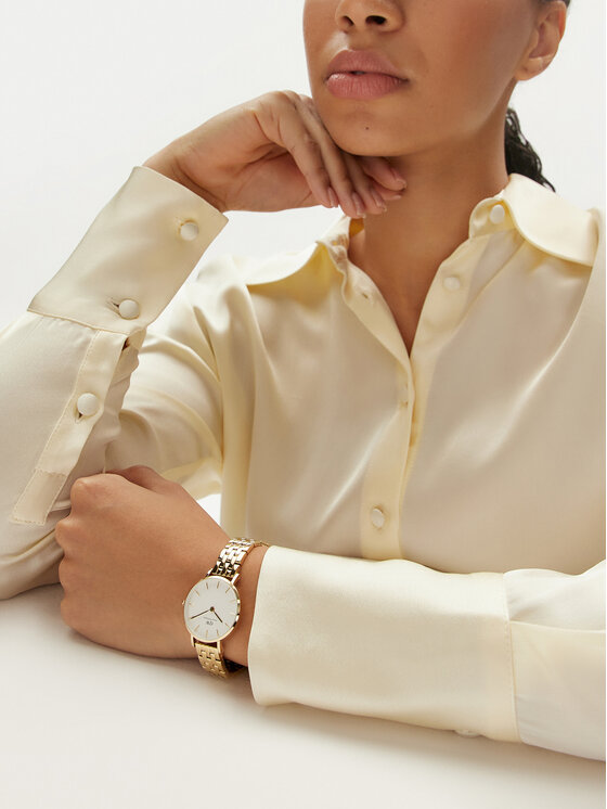 Daniel Wellington Daniel Wellington Zegarek Petite DW00100614 Złoty