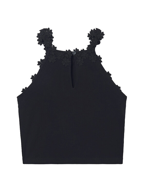 Mayoral Mayoral топ 6015 Черен Regular Fit