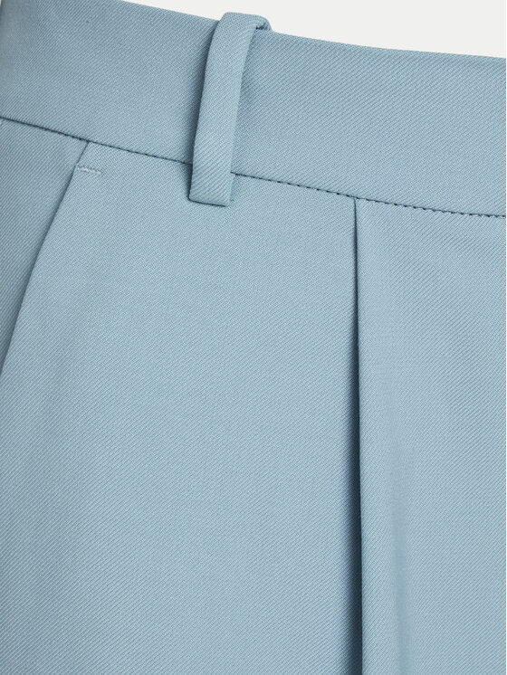 Calvin Klein Calvin Klein Palazzo kalhoty K20K207836 Světle modrá Wide Leg