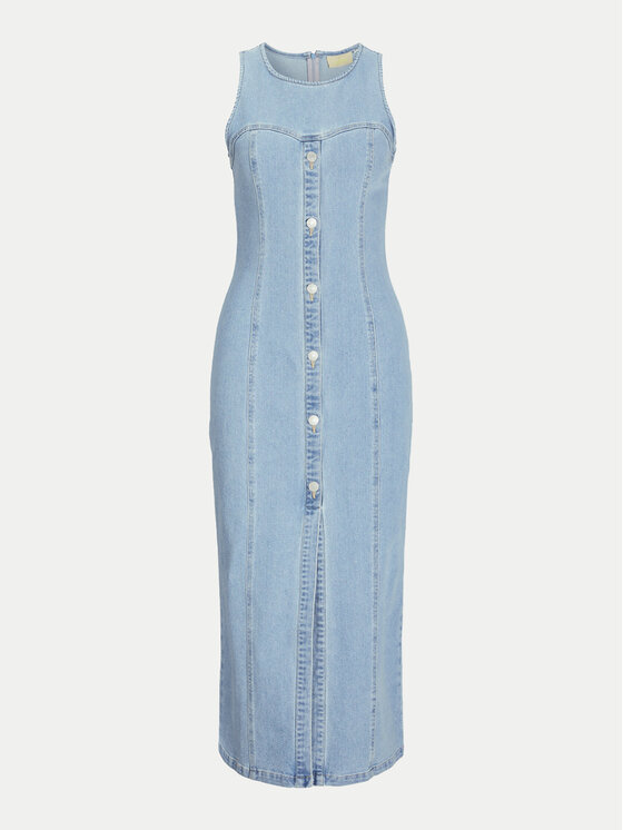 JJXX JJXX Džinsinė suknelė Tinga 12268941 Mėlyna Slim Fit
