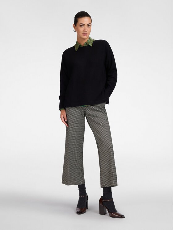 Elena Mirò Elena Mirò Sweter M014Z000774N033 Czarny Regular Fit