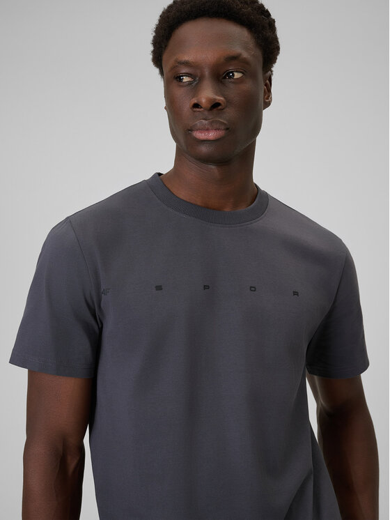 4F 4F T-Shirt CITY Szary ciemny Regular Fit