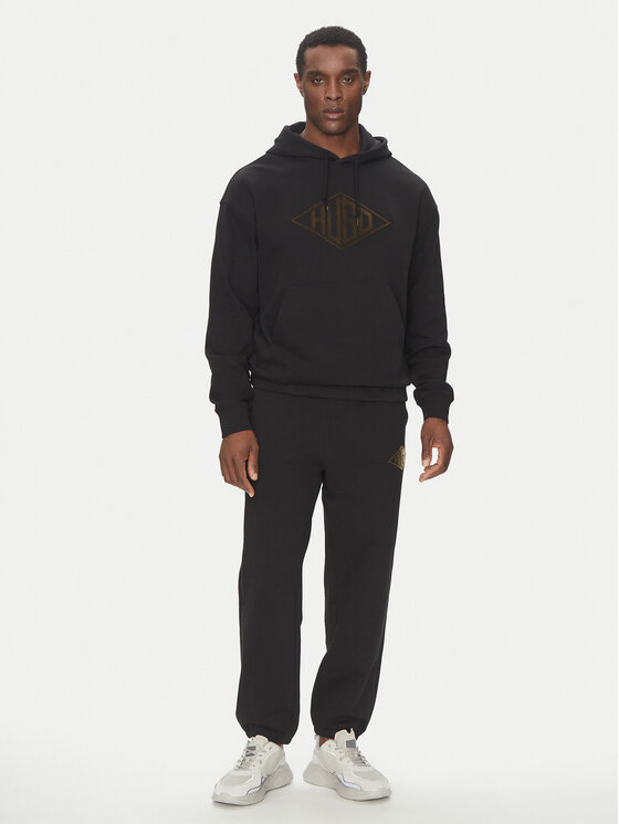 HUGO HUGO Felpa Dacorolo 50534947 Nero Relaxed Fit