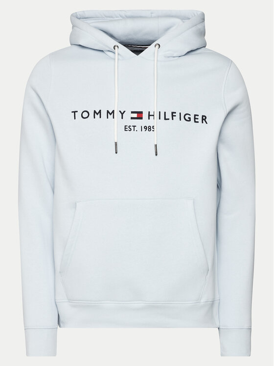 Tommy Hilfiger Tommy Hilfiger Bluza Logo MW0MW11599 Błękitny Regular Fit