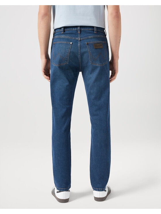 Wrangler Wrangler Jeansy LARSTON Niebieski Slim Fit