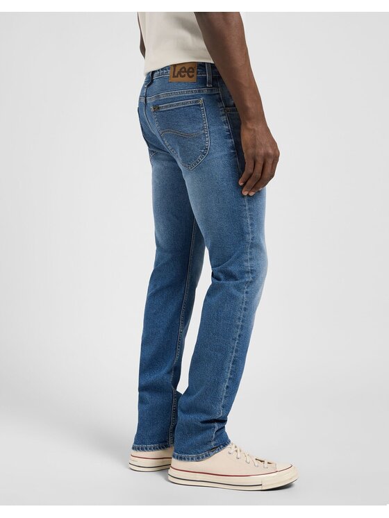 Lee Lee Jeansy RIDER Niebieski Slim Fit