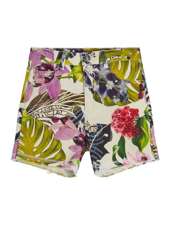 Guess Guess Pantaloncini di tessuto J3GD31 D4VW0 Multicolore Regular Fit