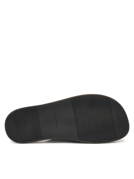 Calvin Klein Calvin Klein Šľapky Ergon Double Bar Sandal Su HM0HM02094 Hnedá