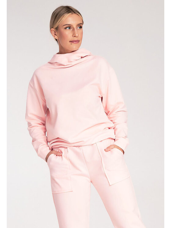 FIGL FIGLFIGL Felpa M1034 Rosa Regular Fit