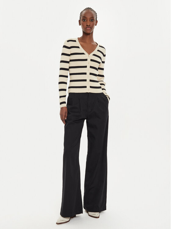 Levi's® Levi's® Παντελόνι υφασμάτινο A7535-0003 Μαύρο Wide Leg