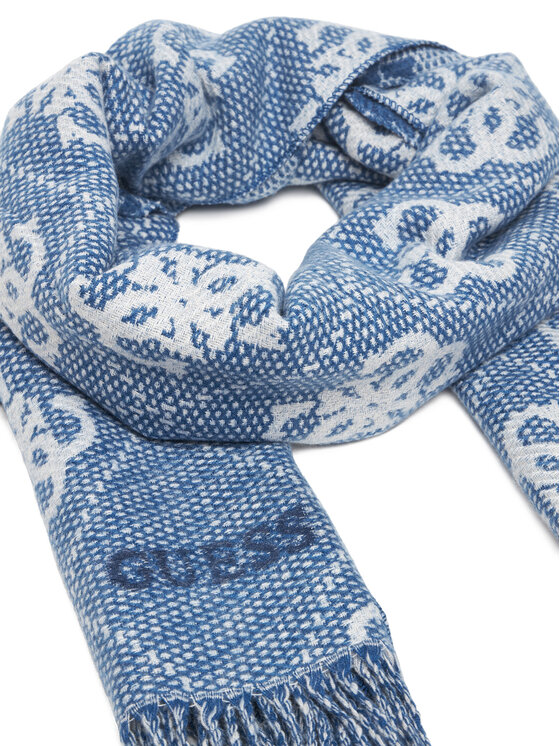 Guess Guess Šal AM9562POL03 Svetlo modra