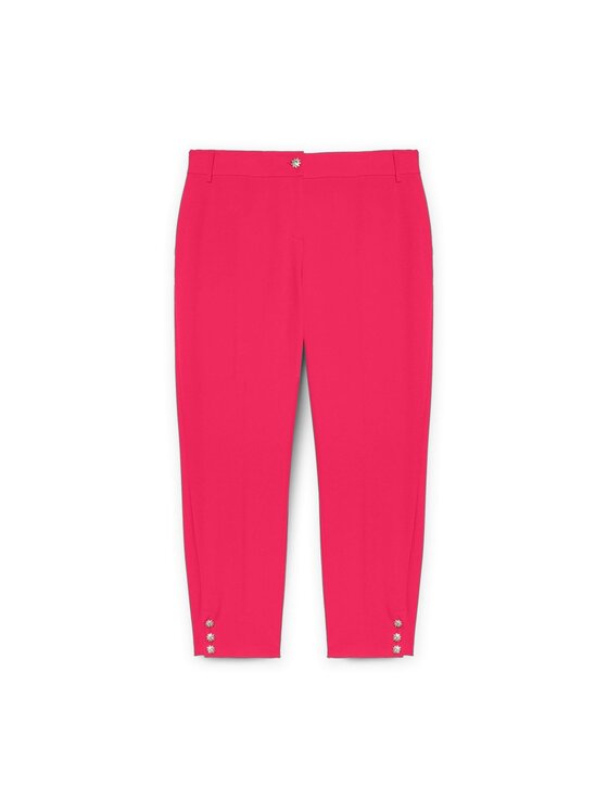 Fiorella Rubino Fiorella Rubino Pantaloni di tessuto P126L102080N019 Rosso Regular Fit