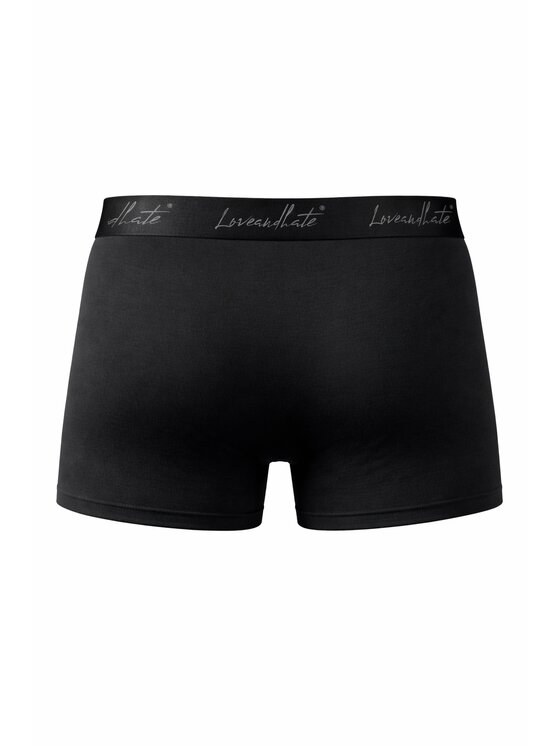 Love and Hate Love and Hate Bokserki Black Essential Czarny
