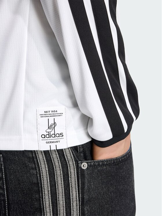 adidas adidas Koszulka techniczna Niemcy Biały Slim Fit