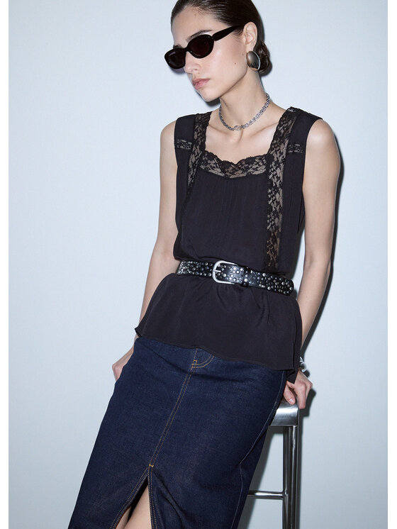 Liu Jo Liu Jo Top WF6173T257822222 Nero Regular Fit