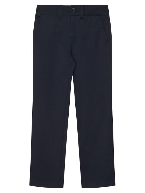 Guess Pantaloni din material L6RB11 KAE30 Bleumarin Regular Fit