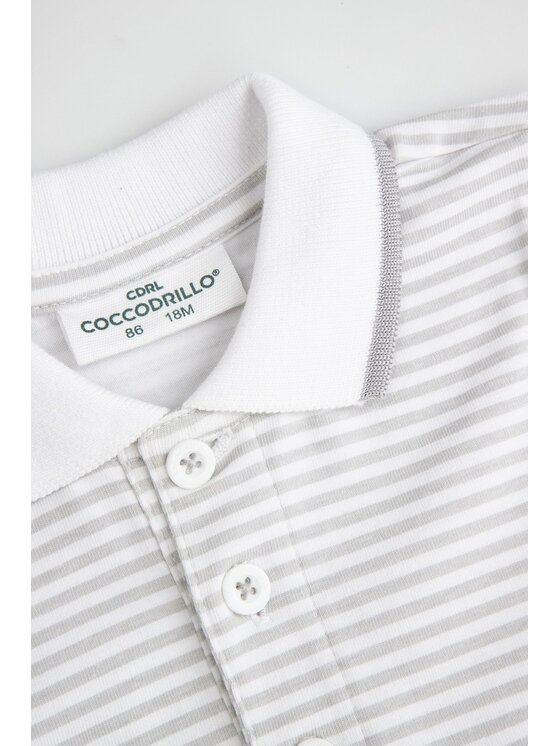 Coccodrillo Coccodrillo Detské body ZC6112401FBN-019 Sivá Regular Fit