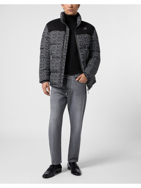 PHILIPP PLEIN PHILIPP PLEIN Jeansy 30027 Szary Slim Fit
