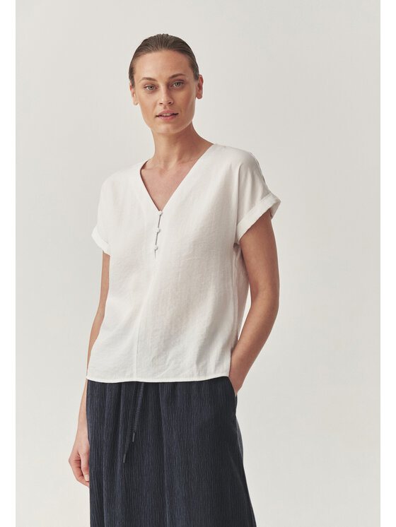 TATUUM Tatuum Bluzka MASALA 1 Écru Loose Fit