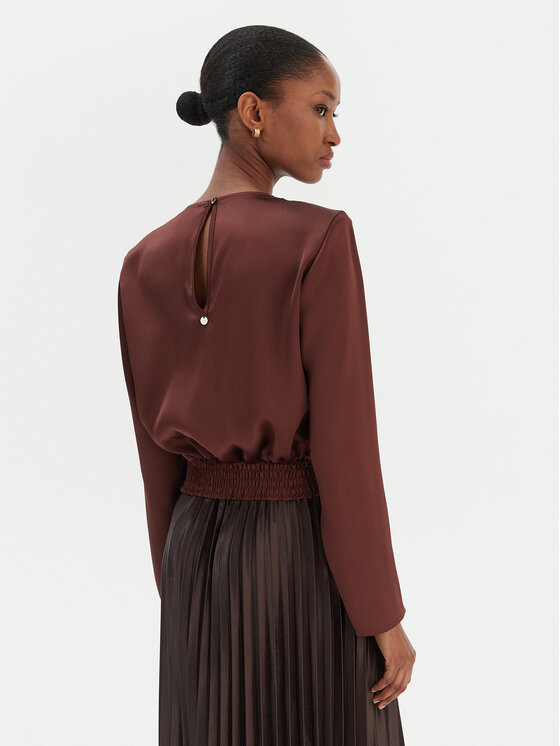 Rinascimento Rinascimento Bluse CFC0126404003 Braun Regular Fit