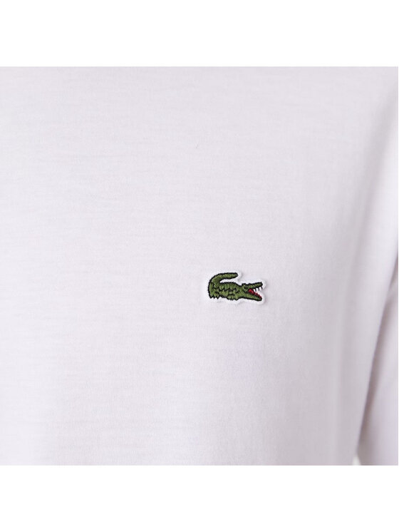 Lacoste Lacoste T-Shirt LACOSTE T-Shirt e Polo Uomo TH6712 001 Bianco Λευκό Standard Fit