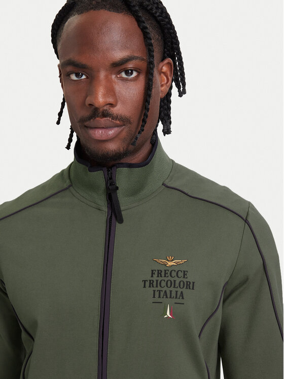Aeronautica Militare Aeronautica Militare Bluza 262FE2138UF00691 Khaki Regular Fit