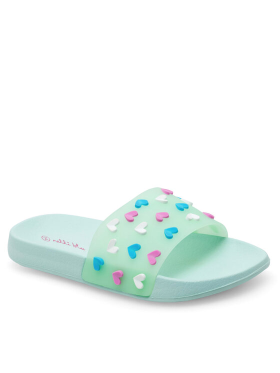Nelli Blu Nelli Blu Pantoletten SS23-69536 Grün