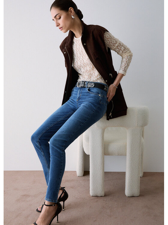 Liu Jo Liu Jo Jeansy UF6002D035779085 Niebieski jasny Regular Fit