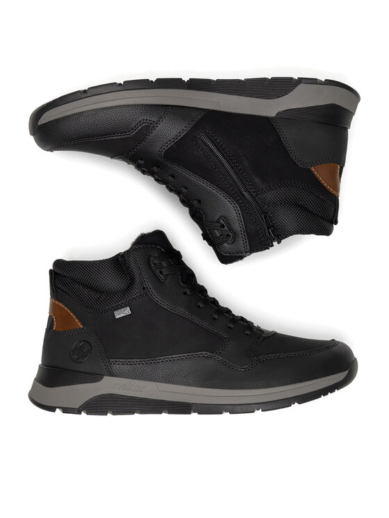 Rieker Rieker Schnürschuhe 39602-00 Schwarz
