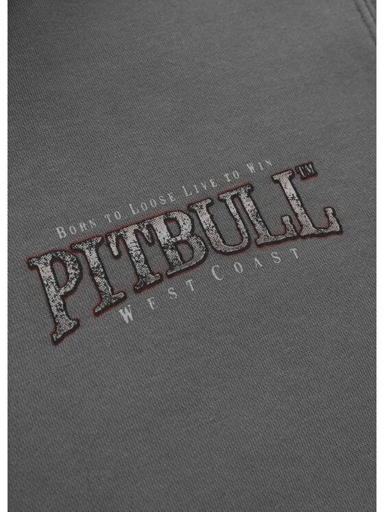 PITBULL PITBULL Bluza ACE OF SPADES Szary Regular Fit