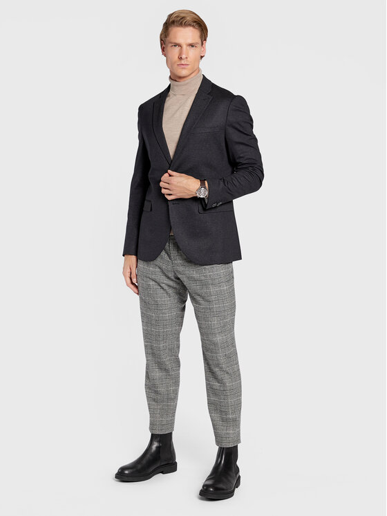 Giacca da abito George 30205543 Nero Regular Fit
