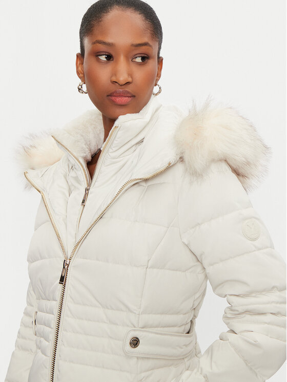 Morgan Morgan Daunenjacke 242-GIPITI Écru Regular Fit