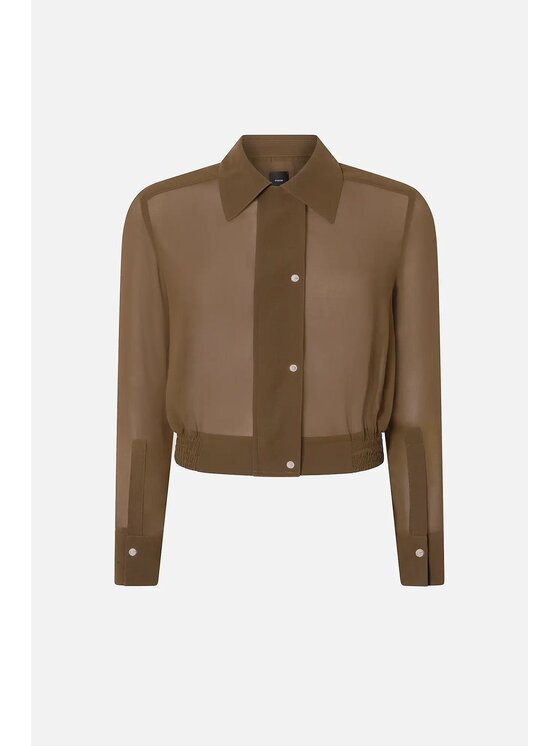 PINKO PINKO Koszula Cin Cin Zielony Classic Fit