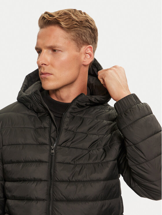 HUGO Hugo Pernata jakna Brent2441 50518785 Crna Regular Fit