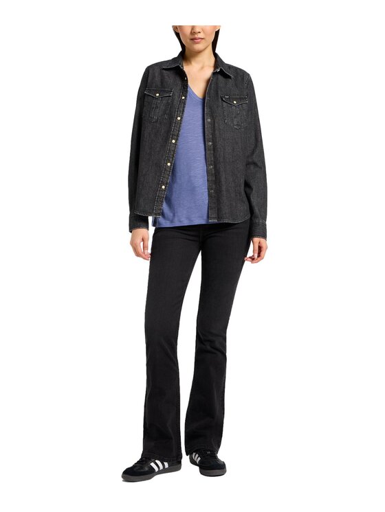 Lee Lee Jeansy BREESE Czarny Bootcut Fit