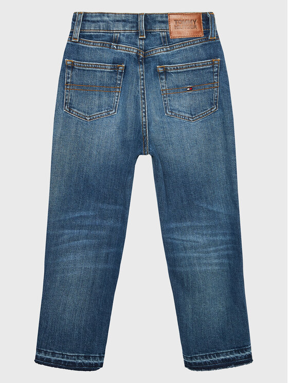 Tommy Hilfiger Tommy Hilfiger Traperice Foam Dye KG0KG07001 D Plava Tapered Fit