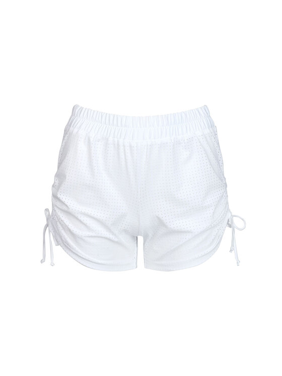 Miss Lou Miss Lou Shorts da mare Maxine Malibu O-ML045-K-9001 Bianco
