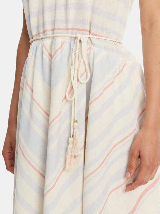 TWINSET TWINSET Letní šaty 251LM2JAA Světle modrá Loose Fit