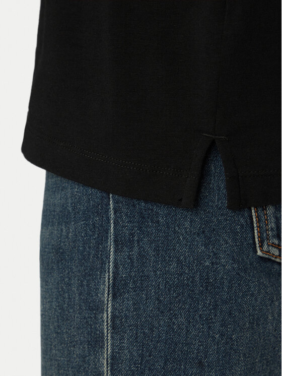 Armani Exchange Armani Exchange Поло XM001557 AF10363 UC001 Чорний Regular Fit