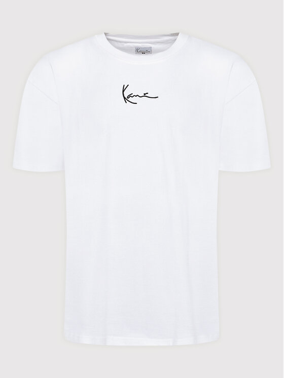 Karl Kani Karl Kani T-shirt Small Signature 6060585 Bijela Regular Fit
