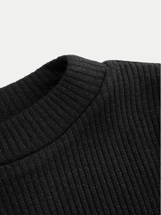Coccodrillo Coccodrillo Πουλόβερ ZC4172103EPG Μαύρο Regular Fit