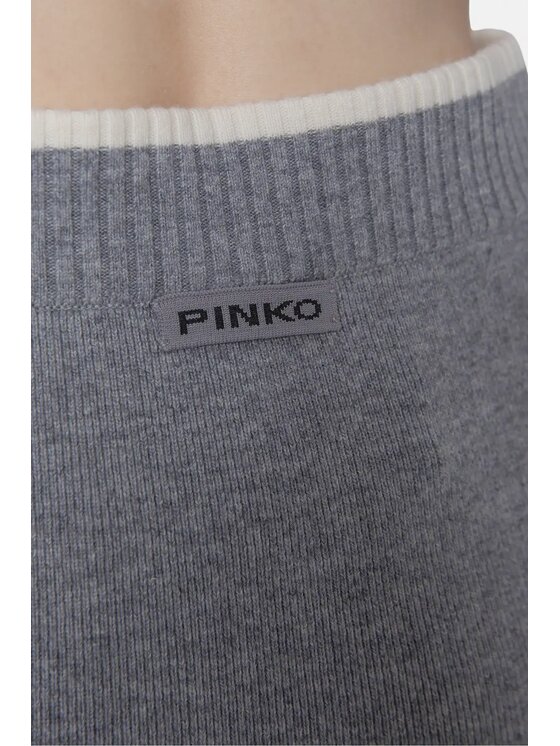 PINKO PINKO Spódnica Nuova Guinea Szary Regular Fit