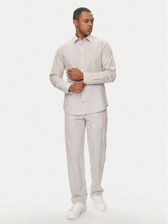 Jack&Jones Jack&Jones Košulja Summer 12248384 Bež Comfort Fit